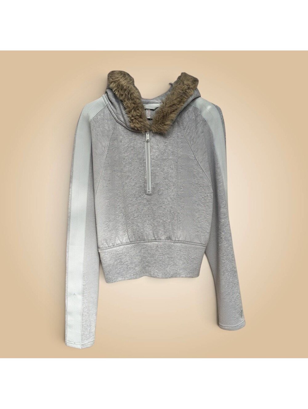 Anthropologie Sweater with Faux Fur Collar | S